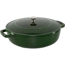 staub-brater-chistera-28-cm-basilikumgrun