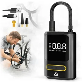 kompresor-samochodowy-bezprzewodowy-pompka-rowerowa-80w-4000mah-powerbank