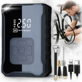 pompka-elektryczna-rowerowa-kompresor-samochodowy-bezprzewodowy-90w-lcd