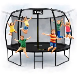 trampolina-ogrodowa-305cm-10ft-dla-dzieci-siatka-wewnetrzna-drabinka-180kg