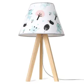 lampka-nocna-dziecieca-trojnog-drewniany-z-abazurem-stozek-boho-do-sypialni