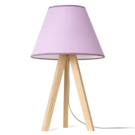 lampka-nocna-dziecieca-trojnog-drewniany-z-fioletowym-abazurem-do-sypialni