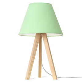 lampka-nocna-lampa-stolowa-trojnog-drewniany-z-zielonym-abazurem-stozek