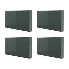 4-szt-kallarp-front-szuflady-polysk-ciemny-szarozielony-40x10-cm