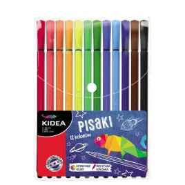 pisaki-flamastry-szkolne-z-etui-zestaw-12-kolorow-mazaki-kidea