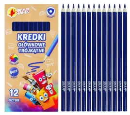kredki-olowkowe-trojkatne-shan-niebieskie-kobaltowe-12-sztuk