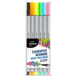 cienkopisy-neonowe-6-kolorow-kidea