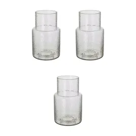 3-szt-wazon-konstfull-26-cm-szklo-bezbarwne-elegancki-design