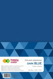 pianka-happy-color-20x30-cm-5-ark-ciemnoniebieska