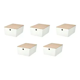 5-szt-pojemnik-kuggis-z-pokrywka-bialy-bambus-26x35x15-cm-kuggis