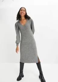 b-p-c-szara-dzianinowa-sukienka-kolnierzyk-48-50