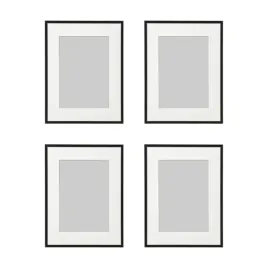 4-szt-ramka-lomviken-czarna-30x40-cm-z-passe-partout-do-zdjec