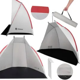 namiot-plazowy-springos-szary-wodoodporny-z-filtrem-uv-210-cm
