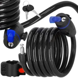 linka-zabezpieczajaca-springos-180-cm-na-kluczyk-czarna-12-mm