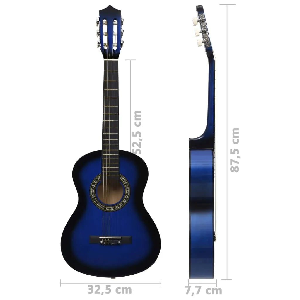 gitara-klasyczna-1-2-z-pokrowcem-niebieska-stan-nowy