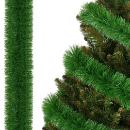 lancuch-choinkowy-springos-zielony-plastikowy-600-cm