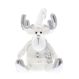 ozdoba-swiateczna-springos-renifer-37-cm-biala