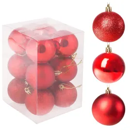bombka-choinkowa-springos-plastikowa-czerwona-6-cm-12-szt-nietlukaca