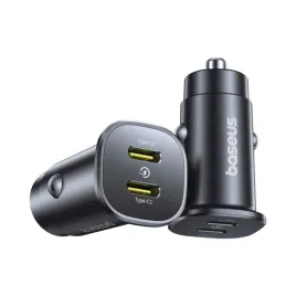 ladowarka-samochodowa-baseus-gotrip-2-x-usb-c-30w-czarna