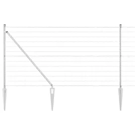 ogrodzenie-z-slupkiem-srebrny-08-x-10-m-stal