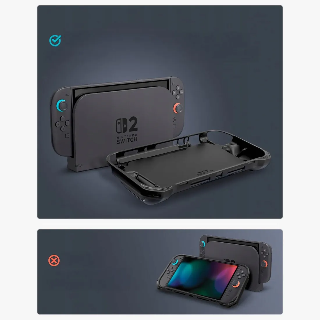 etui-spigen-rugged-armor-nintendo-switch-2-matte-black