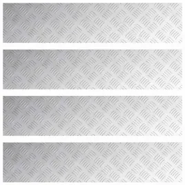 stopien-prostokatny-4-szt-srebrny-90-x-20-cm-aluminium
