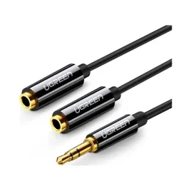 kabel-ugreen-av123-minijack-35-mm-2x-minijack-35-mm-025-m