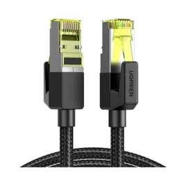 kabel-ugreen-nw150-80424-ethernet-rj45-cat-7-10gbps-3m-czarny