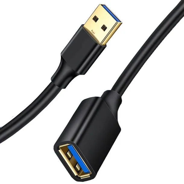 przedluzacz-usb-ugreen-10368-czarny-waga-z-opakowaniem-0-09-kg-kod-producenta-10368
