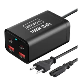 ladowarka-sieciowa-zenwire-100w-czarna-2x-usb-quick-charge-3-0