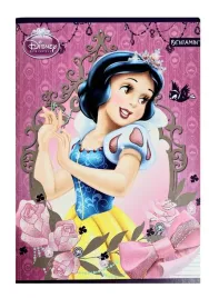 beniamin-zeszyt-a5-w-trzy-linie-z-brokatem-disney-princess-16-kartek