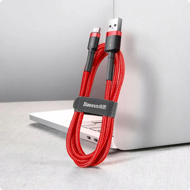 baseus-kabel-cafule-usb-usb-c-05-m-3a-czerwony-dlugosc-przewodu-0-5-m