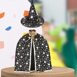 stroj-halloween-wiedzma-czarownica-czarodziej-miotla-kapelusz-peleryna