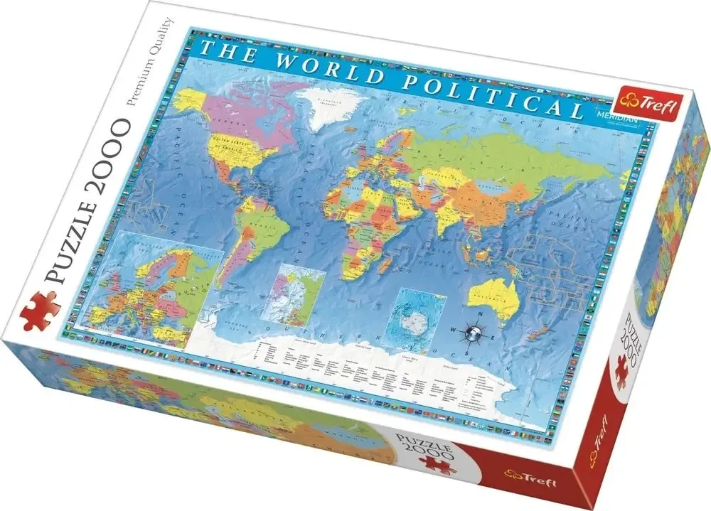 puzzle-trefl-2000-elementow-polityczna-mapa-swiata-kod-producenta-27099