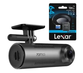 kamera-samochodowa-70mai-m310-dash-cam-dark-gray-karta-pamieci-lexar-64gb