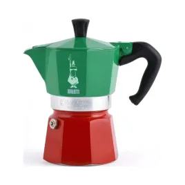 kawiarka-aluminiowa-bialetti-moka-express-italia-3tz-130ml-zielono-czerwona