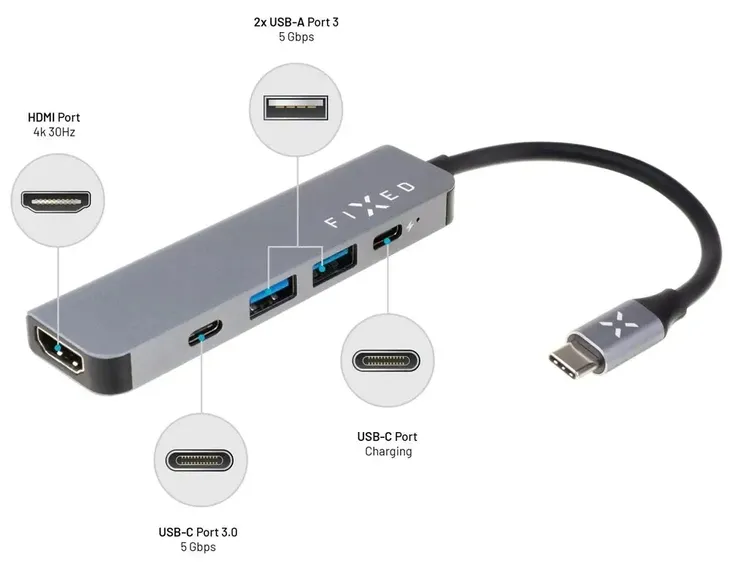 hub-usb-fixed-fixhu-mn-gr-5-portow-waga-z-opakowaniem-0-1-kg-kod-producenta-fixhu-mn-gr