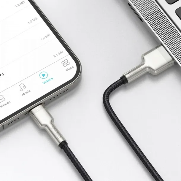 kabel-baseus-usb-apple-lightning-025-m-czarny-maksymalne-obciazenie-w-do-12w