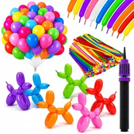 balony-do-modelowania-do-skrecania-dlugie-150cm-100-100klasycznych-pompka