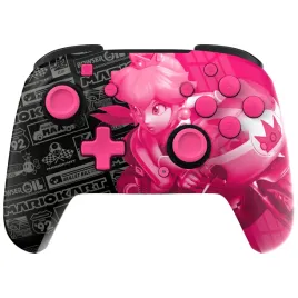 pdp-switch-pad-bezprzewodowy-rematch-grand-prix-peach-glow-in-the-dark