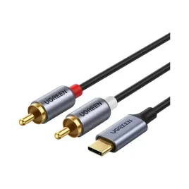 kabel-ugreen-cm451-2-x-rca-cinch-usb-typ-c-15-m