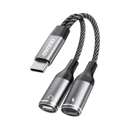 adapter-przejsciowka-2w1-usb-c-szary-dudao-l13c