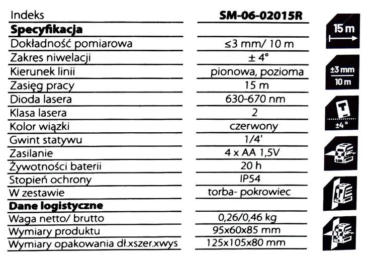 laser-krzyzowy-smart-cube-15-m-dlugosc-10-cm