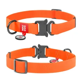 waudog-obroza-waterproof-z-qr-38-58cm-xl-pomaranczowa
