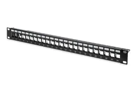 patch-panel-pusty-digitus-19-24-port-1u-do-modulow-keystone-ral-9005