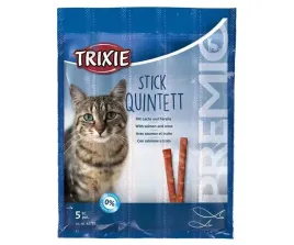 przysmak-dla-kota-ryba-losos-i-pstrag-stick-quintett-trixie-premio-25g