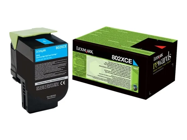 toner-lexmark-80c2xce-niebieski-cyan