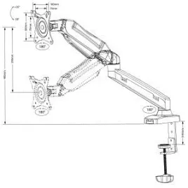 uchwyt-biurkowy-do-monitora-maclean-mc-860-biurkowy-13-27-max-8kg