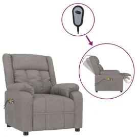 elektryczny-fotel-masujacy-taupe-tkanina