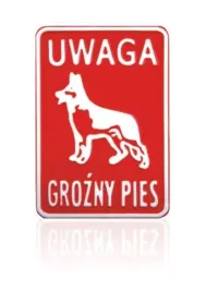tablica-unimet-uwaga-grozny-pies-15x20cm